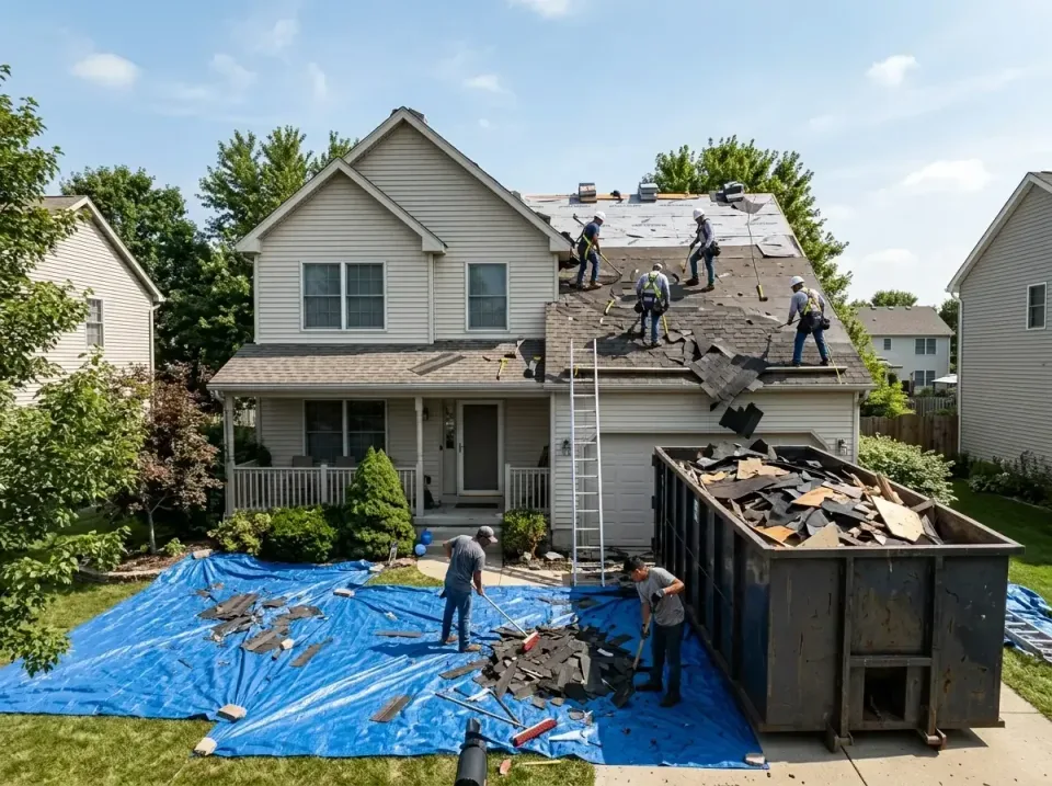 roof-replacement-debris-remova-004 — frequently asked questions, Cheapest Dumpster Rentals in Gulfport, FL